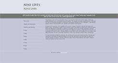 Desktop Screenshot of ninelivesleathers.co.uk